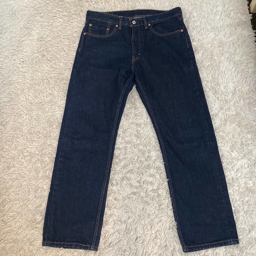 Levi’s 505 dark wash EUC